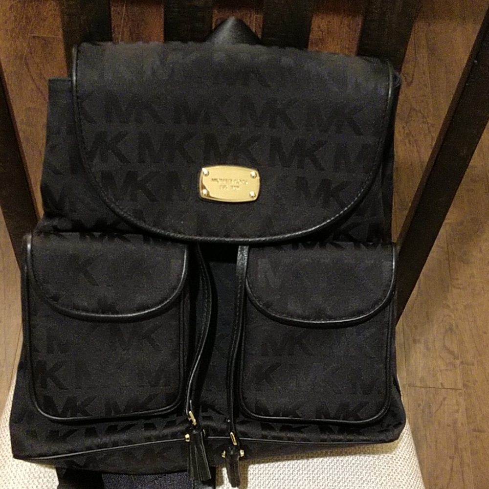 Michael Kors Medium - Large Black Backpack